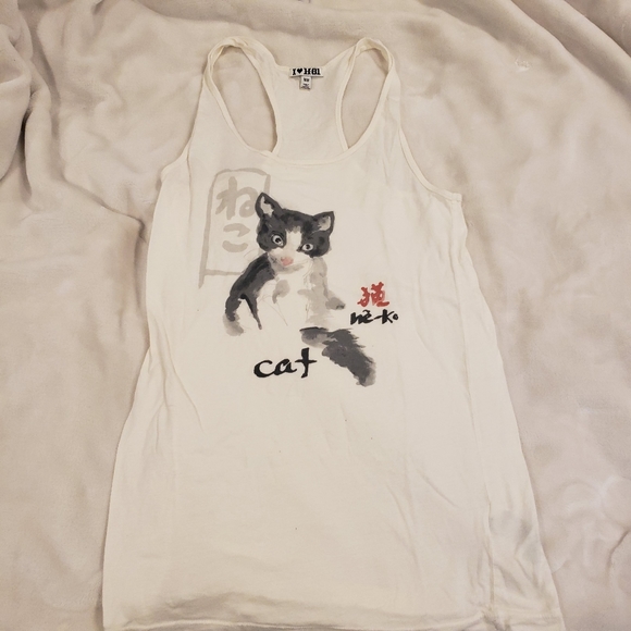 Forever 21 Cat Tank Top